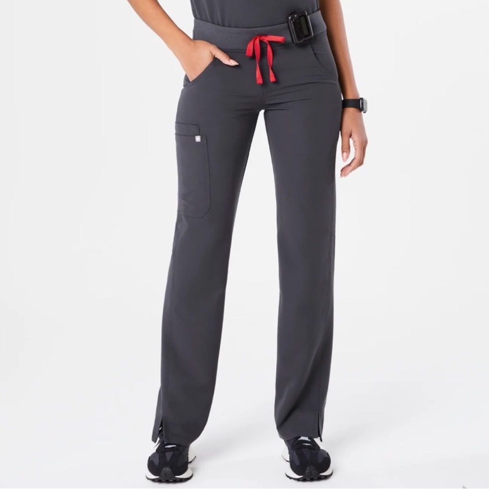 Figs Kade Cargo Charcoal Scrub Pants XS